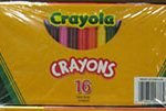 510-1820 Crayon Color 8 Large 12 bx - Crayola #336 Small